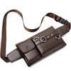 "Sling Bag" Leather Chest Shoulder Bag - Visual Streetwear